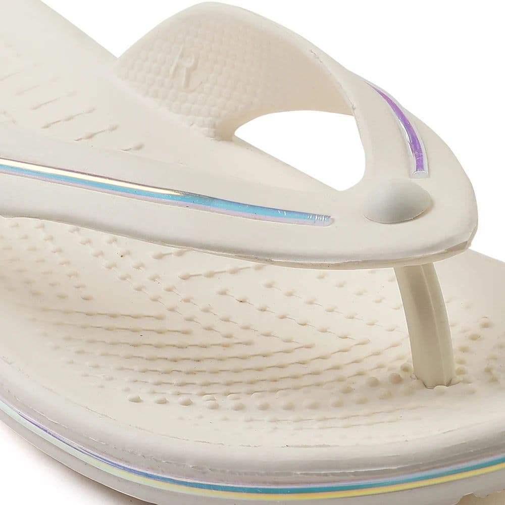 A-HA Off White Casual Slipper For Women MINY By Liberty — photo 6