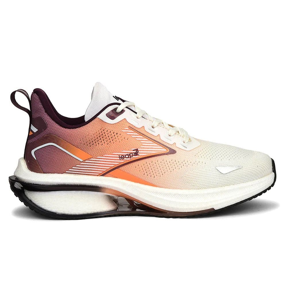 Leap7x Tan Sports Lacing Running Shoes For Men MOSCOW-6 By Liberty — photo 2