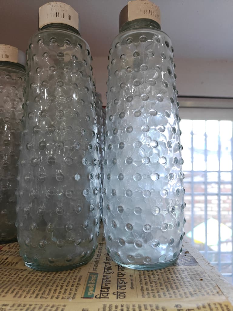 Clear Glass Vases | Set of 3 | Decorative | Clear