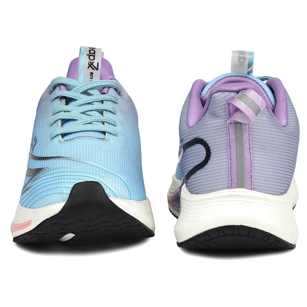 Leap7x Blue Sports Lacing Running Shoes For Women LIBYA-1 By Liberty — photo 6