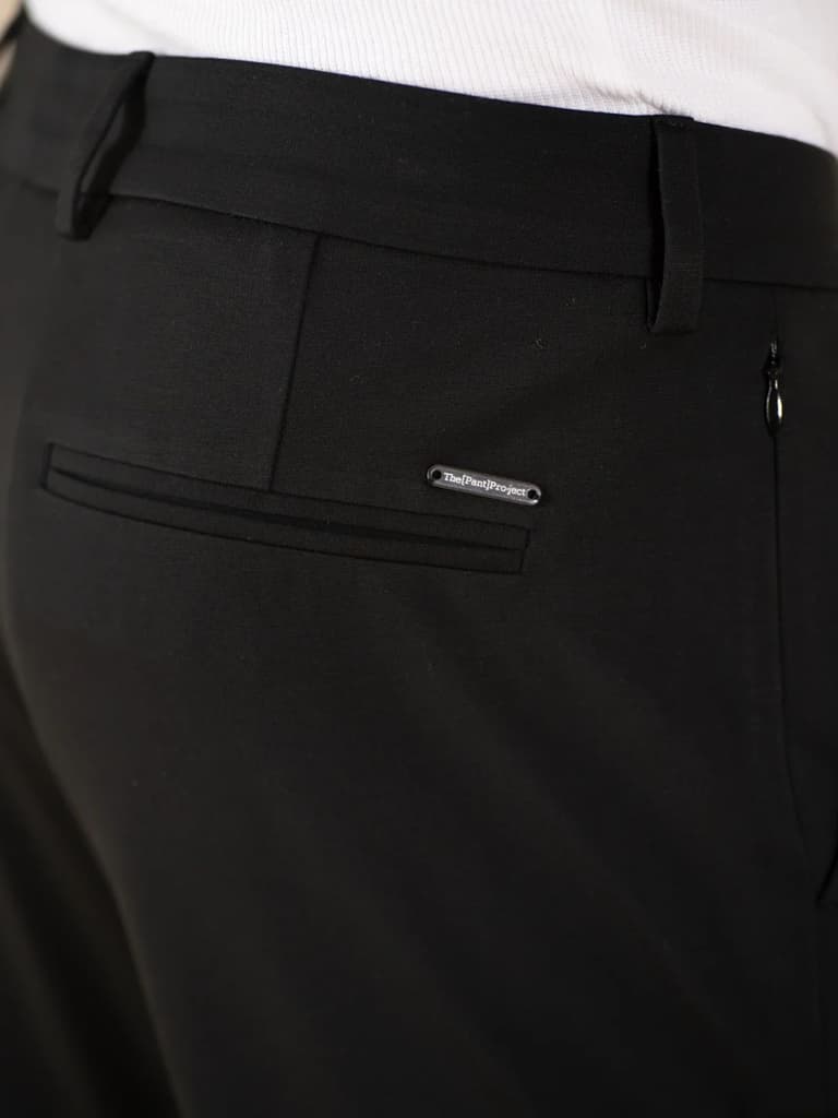 Malai Black Soft-touch Slim Fit Power Stretch Pants — photo 8