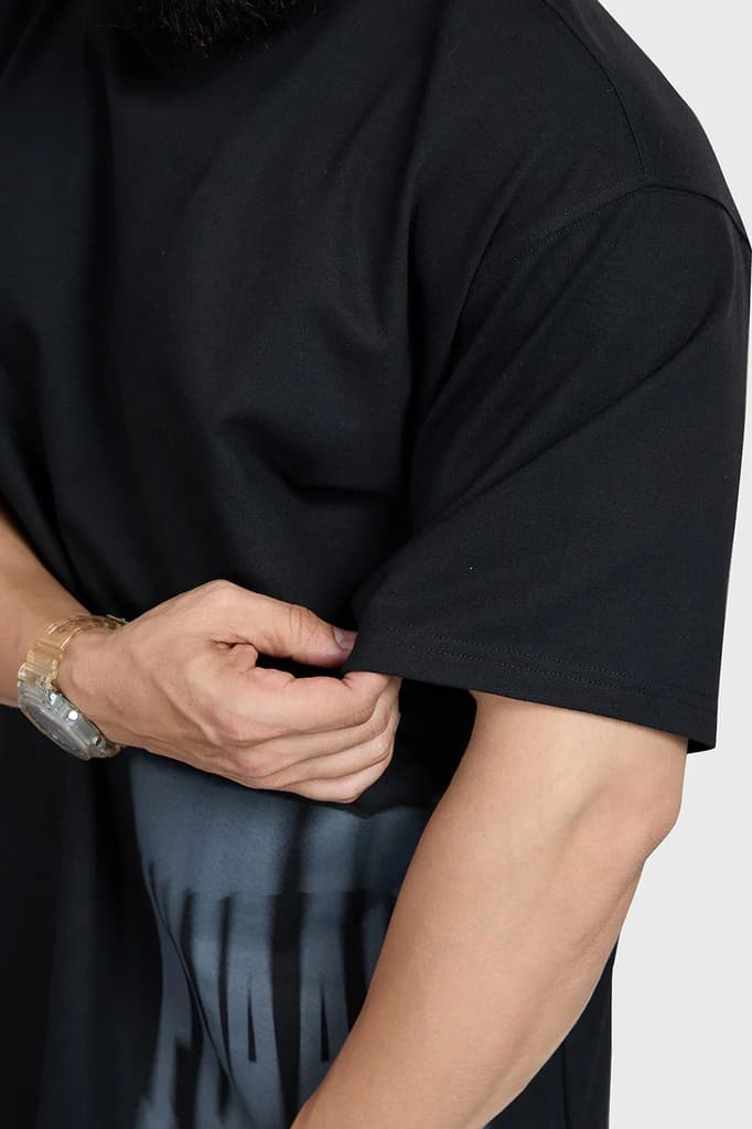 Gorilla Oversized T-shirt Black — photo 7