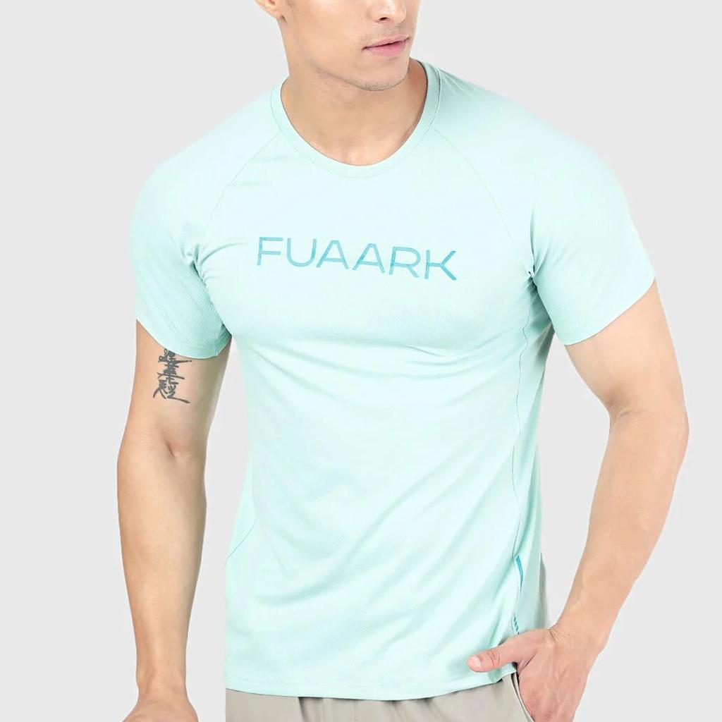 Aura Textured T-shirt Sea Green