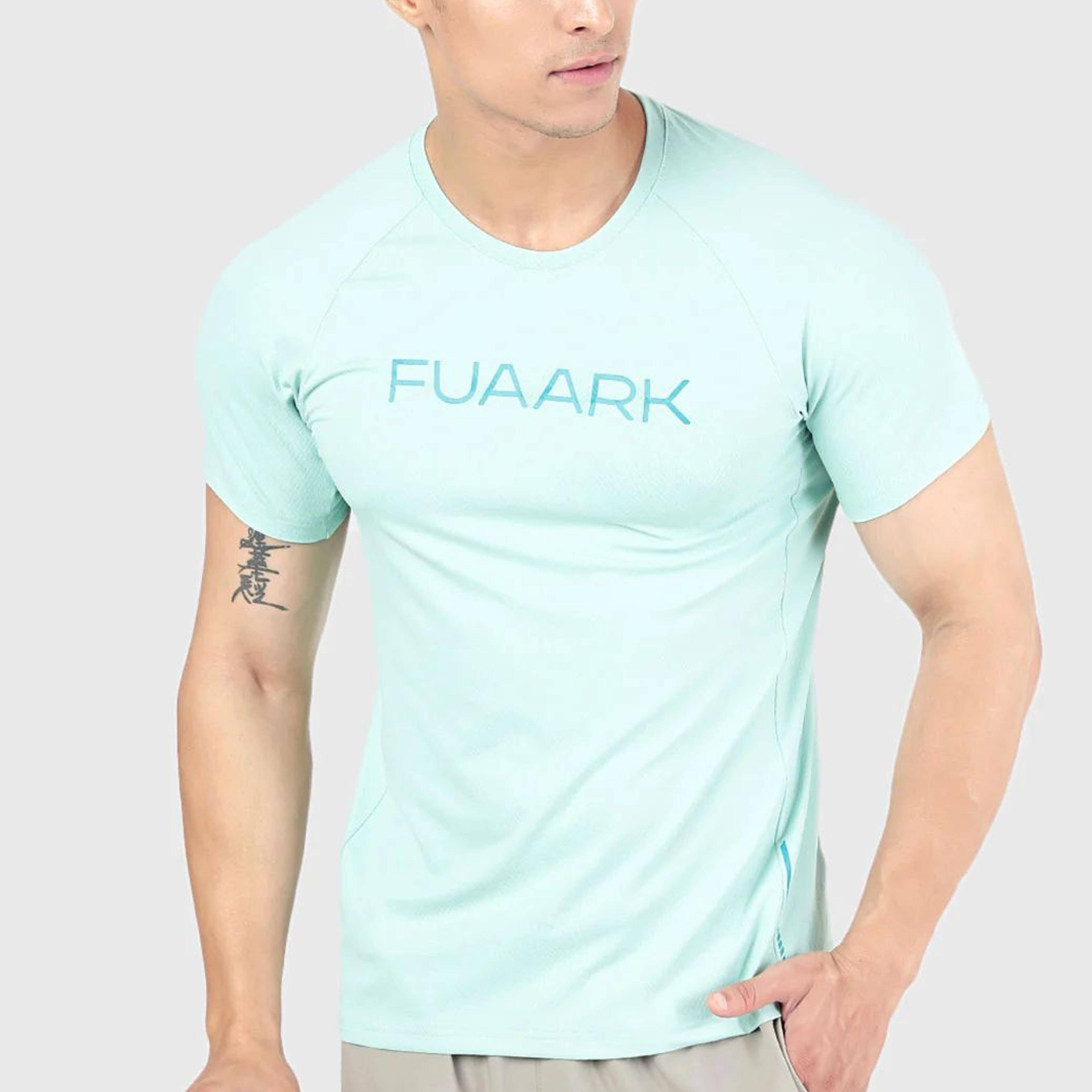 Aura Textured T-shirt Sea Green