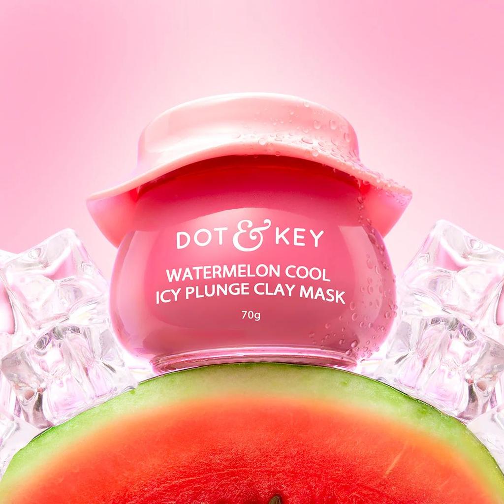 Watermelon Cool Icy Plunge Clay Mask — 70g
