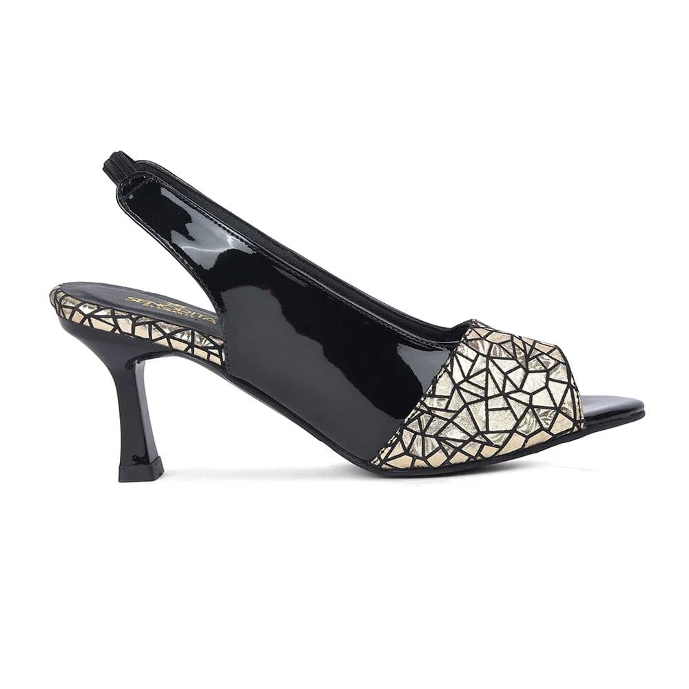 Senorita STY-157E Black Casual Block Heel Sandal for Women — photo 3