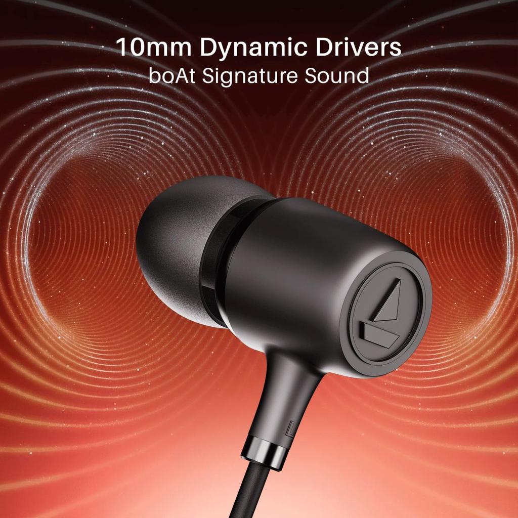boAt BassHeads 85 | In-Ear Wired Earphones with 10mm Drivers & Mic — photo 3