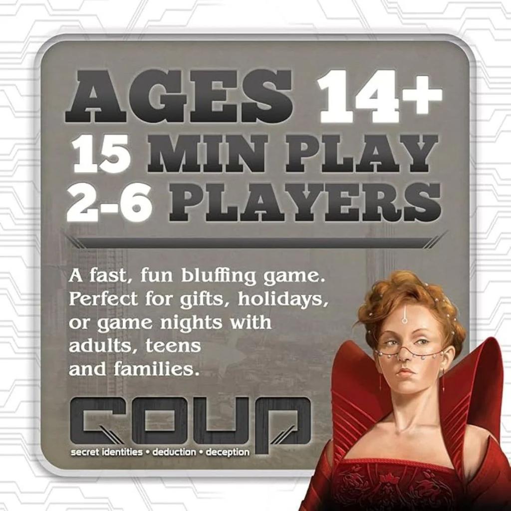 Coup – The Resistance Universe Card Game | Secret Identities, Bluffing n Strategy — photo 5