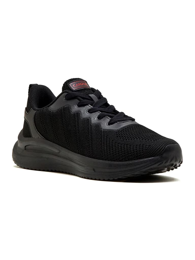SWOON Black Men's Running Shoes — Black / 6
