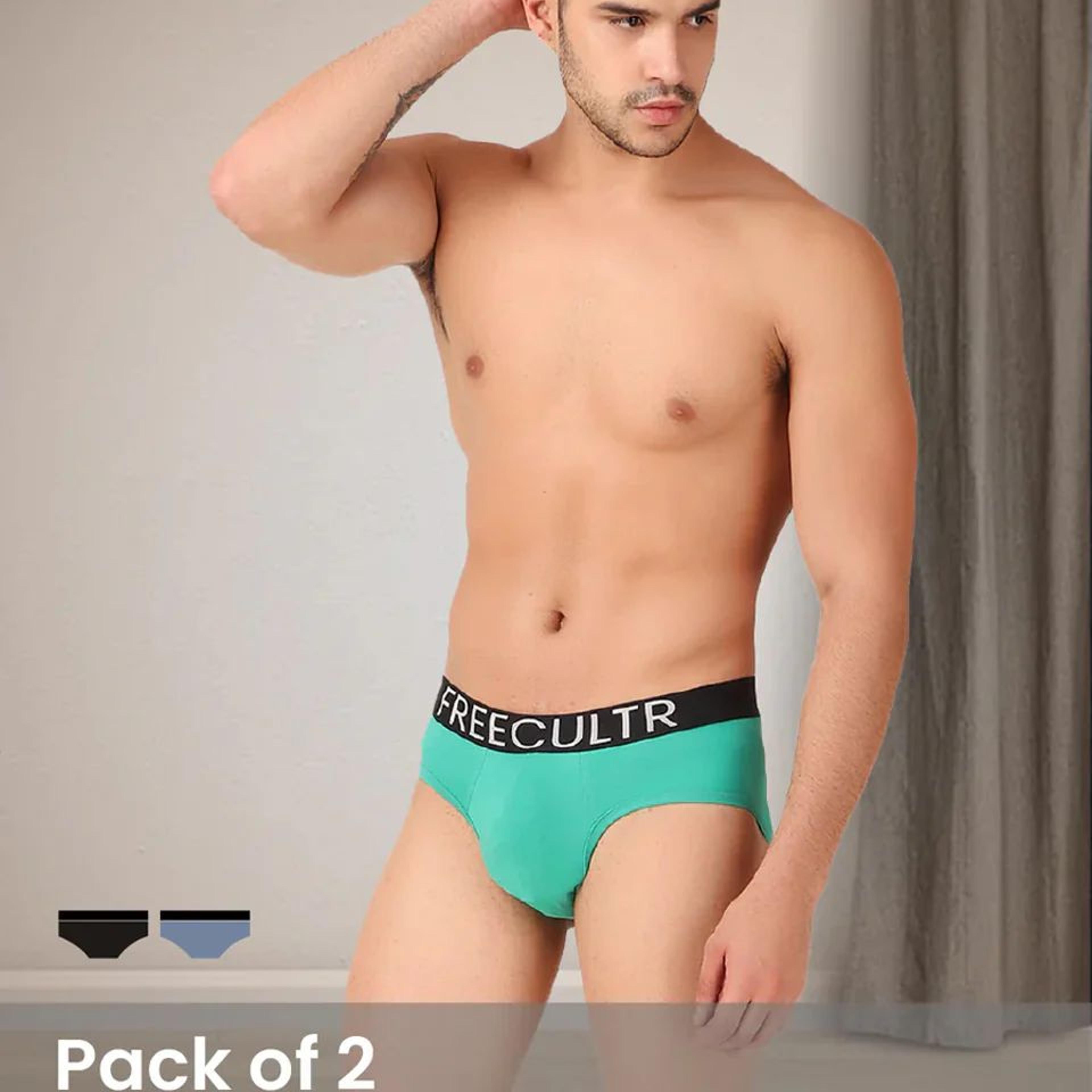 Men's Organic Cotton Briefs Pack of 2