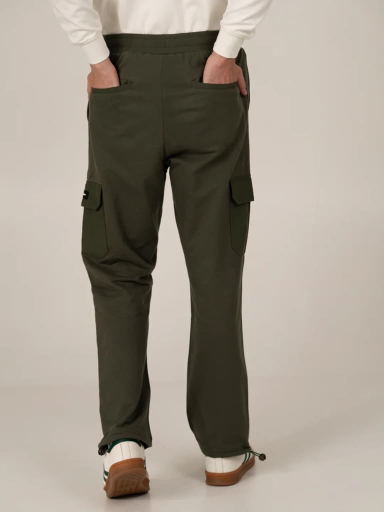 March Olive Relaxed Fit Cargo Sweatpants — photo 7