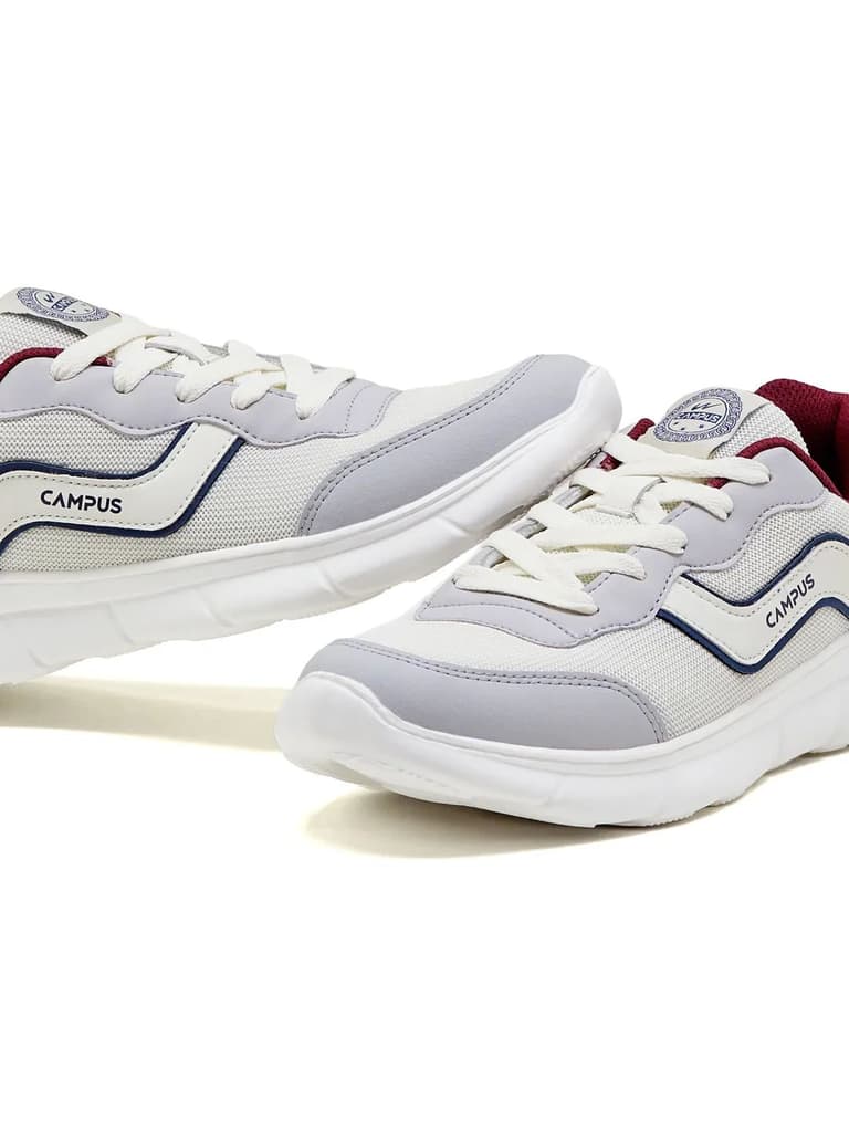 EVARO Off White Men's Running Shoes — photo 7