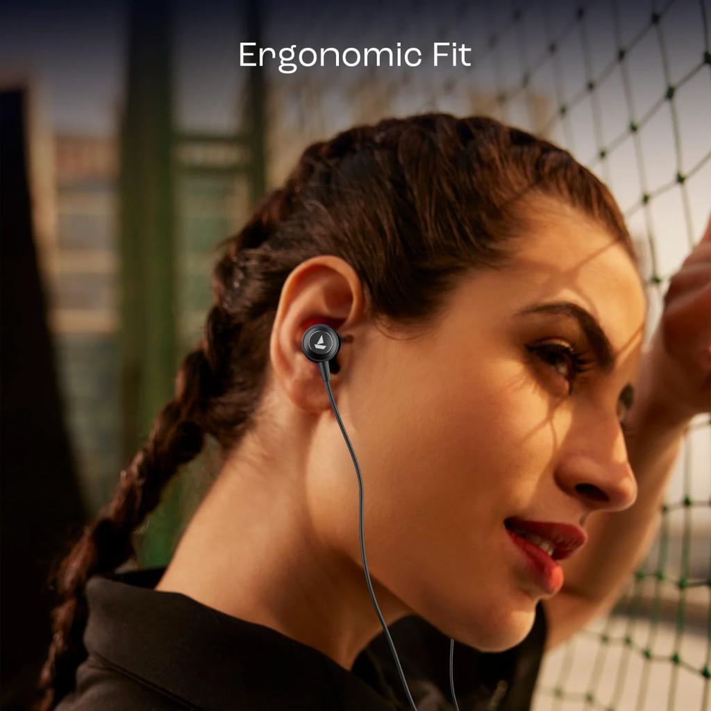 Bassheads 162v2 | Wired Earphone with 10mm Drivers, boAt Signature Sound, Metallic Earbuds, Ergonomic Fit — photo 9