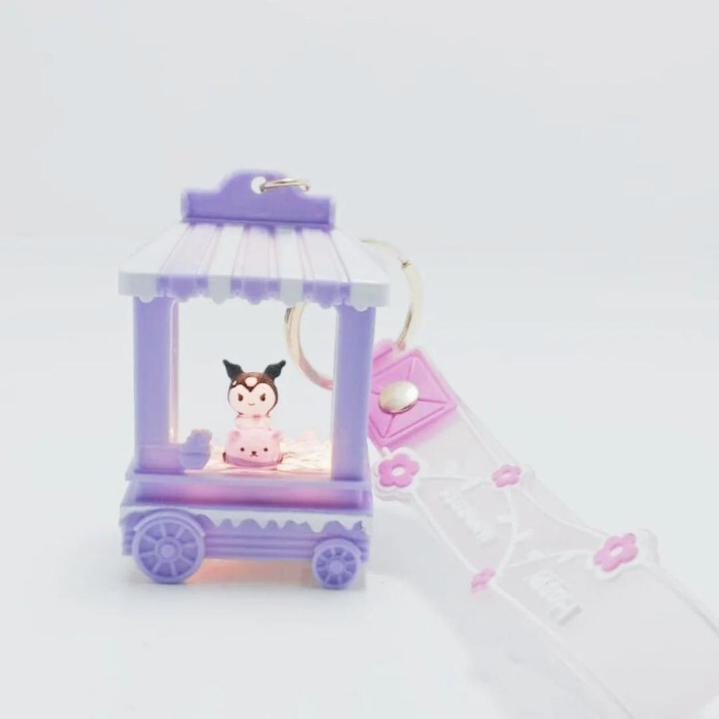 Kuromi Dome Keychain with Light | Cute & High-Quality Keychain — photo 13