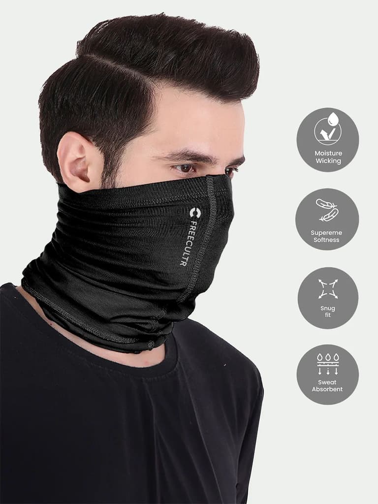 Unisex Organic Bandana Masks - Plain (Pack of 5) — photo 8