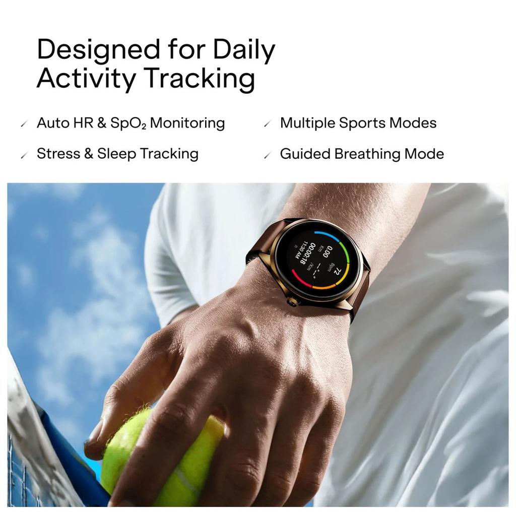 boAt Ultima Aeris | 1.43" AMOLED Smartwatch with 1000 Nits Brightness and Metal Design — photo 7