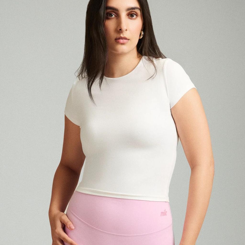 White OnTheGo Baby Tee