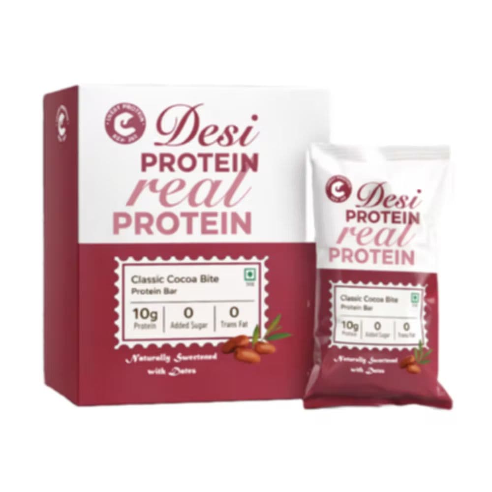 Classic Cocoa Bite Protein Bars: Box of 3