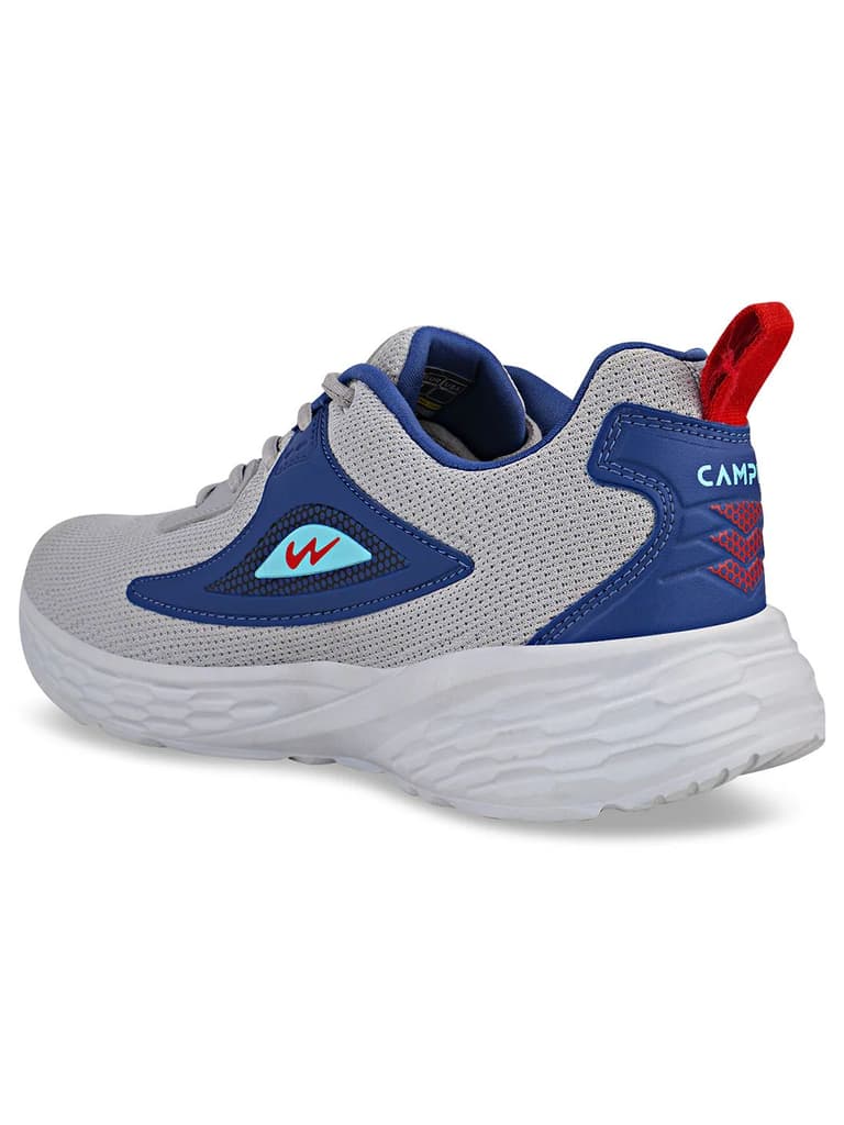 CAMP DEAN Grey Men's Running Shoes — photo 3