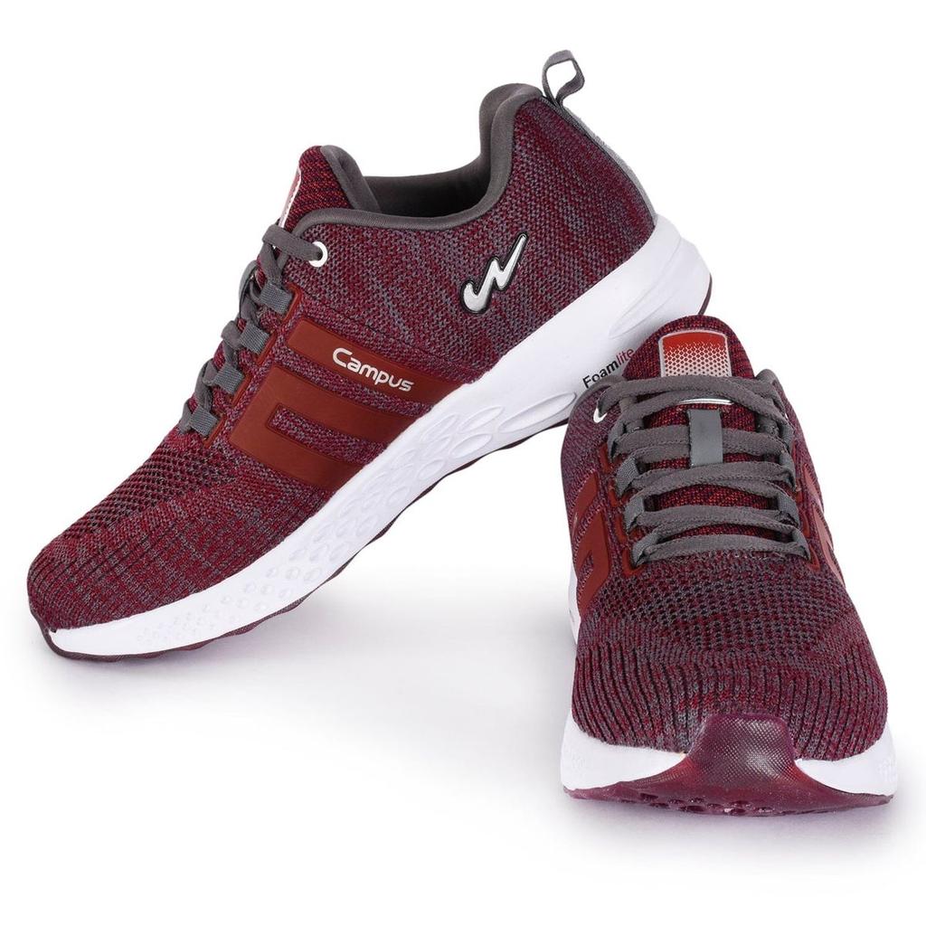NASA Maroon Men's Running Shoes — photo 5