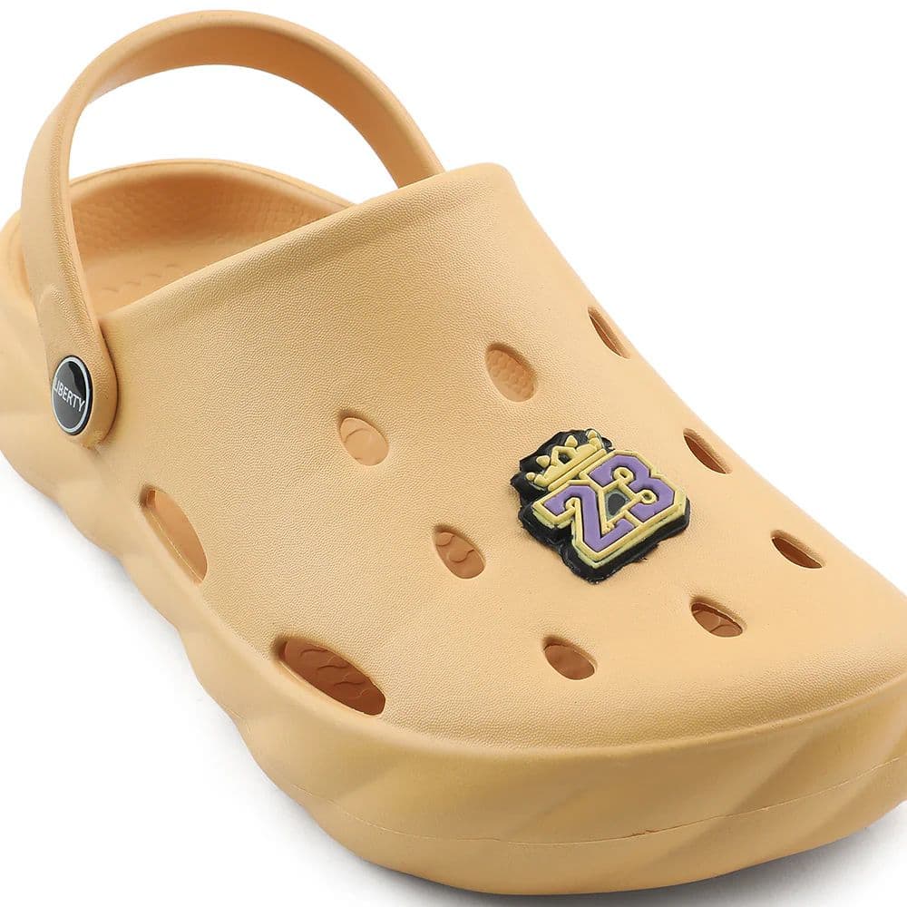 A-HA Mustard Casual Clogs For Kids BEACHWALKK By Liberty — photo 5