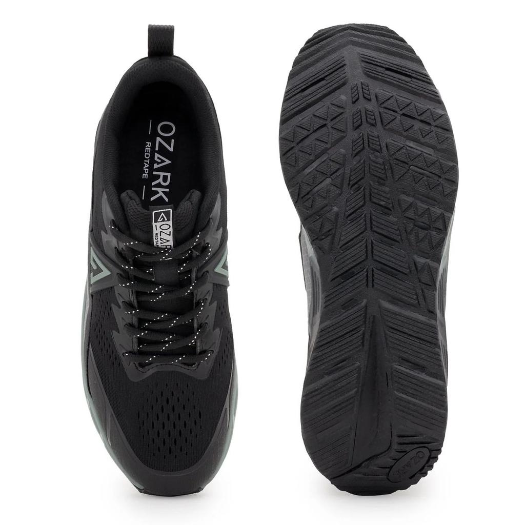 Trail Running Shoes for Men in Green & Black | Low-Cut Outdoor — photo 5