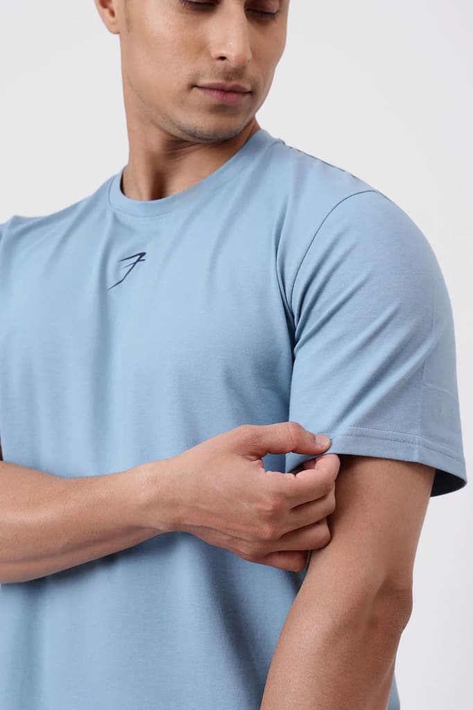 Pulse Running T-shirt Light Blue — photo 5