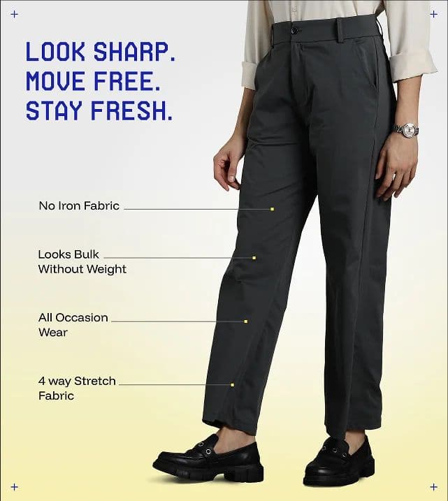 Womens Office Jogger Air Stretch — photo 4