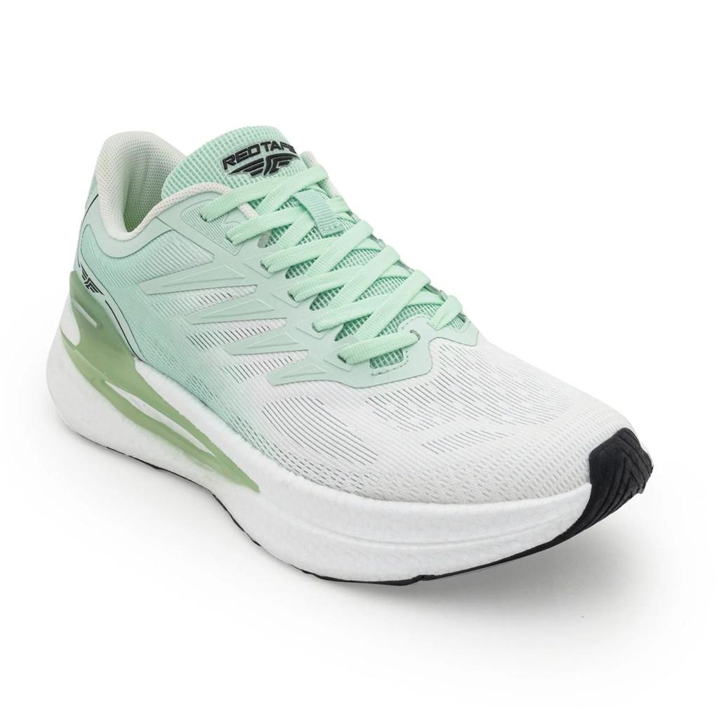 Sports Shoes for Men in White and Green | Athleisure Shoes