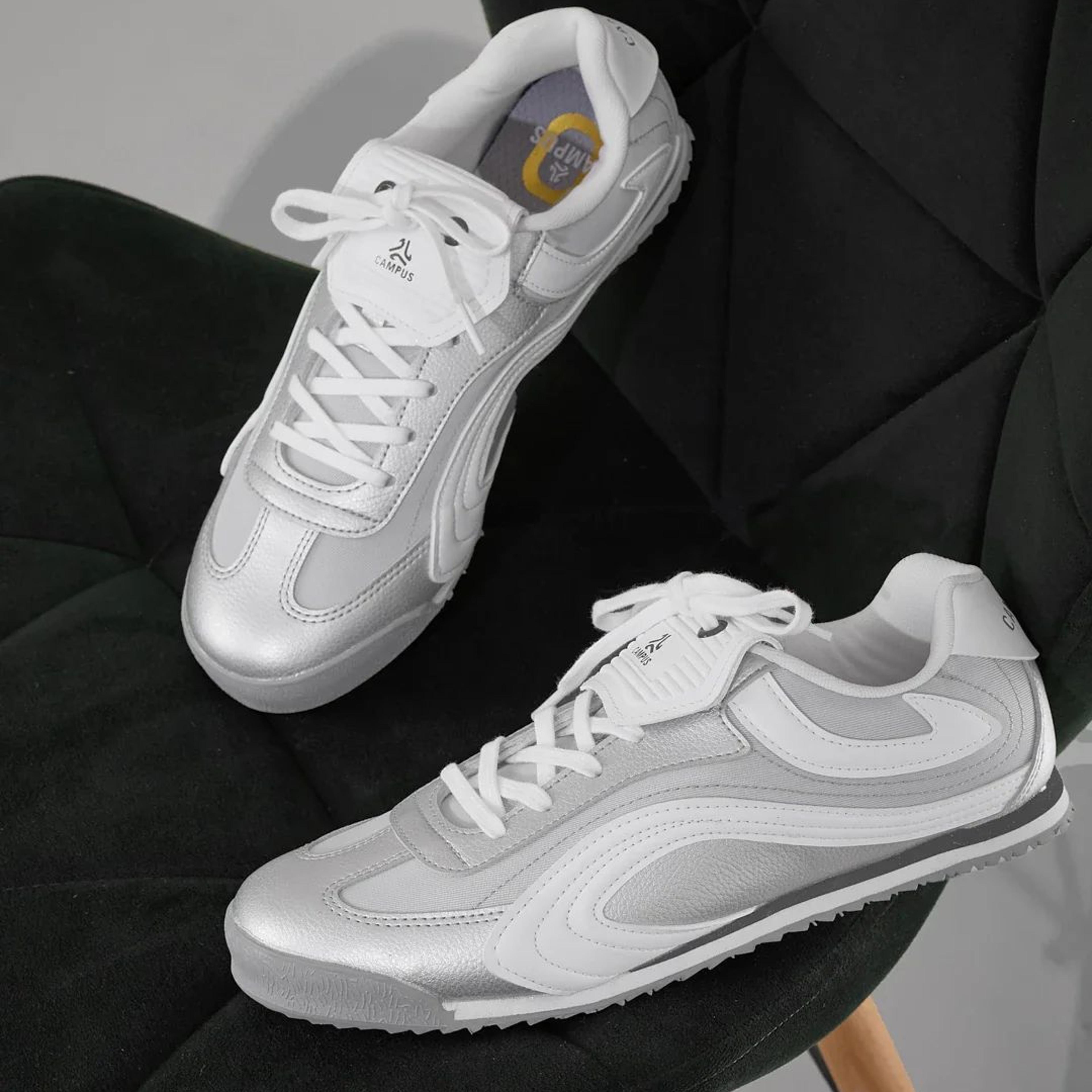 HIGHBIRD Silver Women's Sneakers