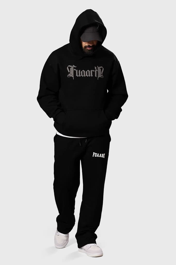 Brookline Oversized Hoodie Black — photo 2