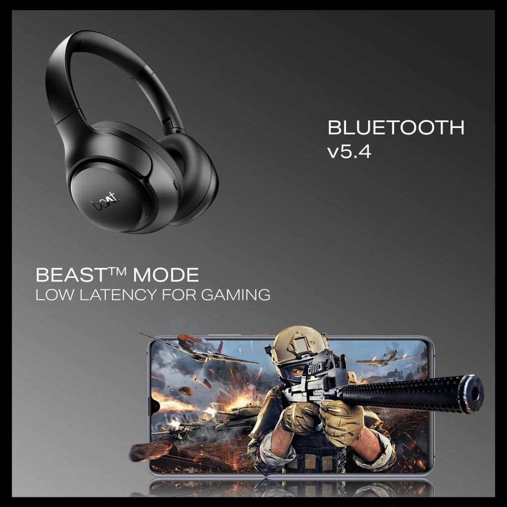 boAt Rockerz 551 ANC Pro | Wireless Headphone with 42dB Hybrid Adaptive ANC, 72 Hours Playtime, Dual Mics with ENx™ Tech — photo 4