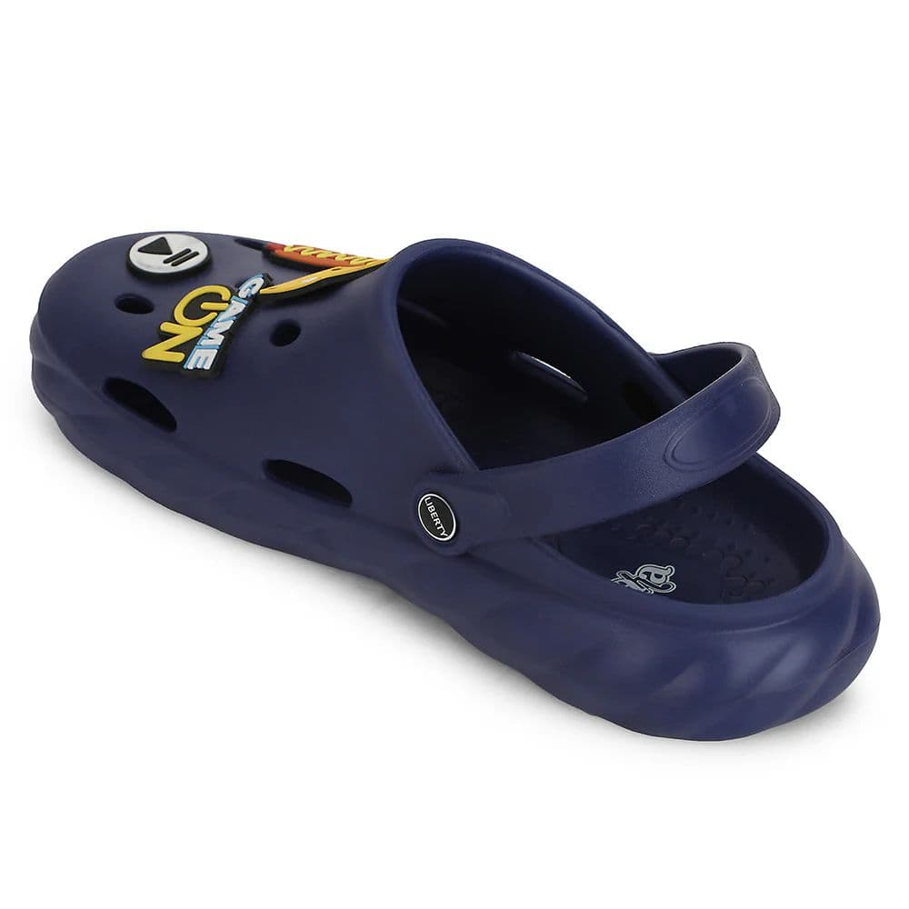 A-HA Navy Blue Casual Clogs For Men BEACHWALKM By Liberty — photo 5