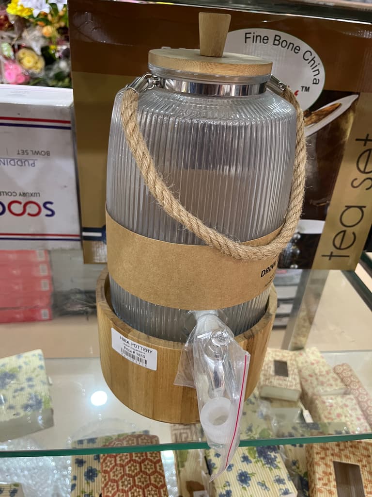 Wooden Rope Light | Lamp | Wood | Brown