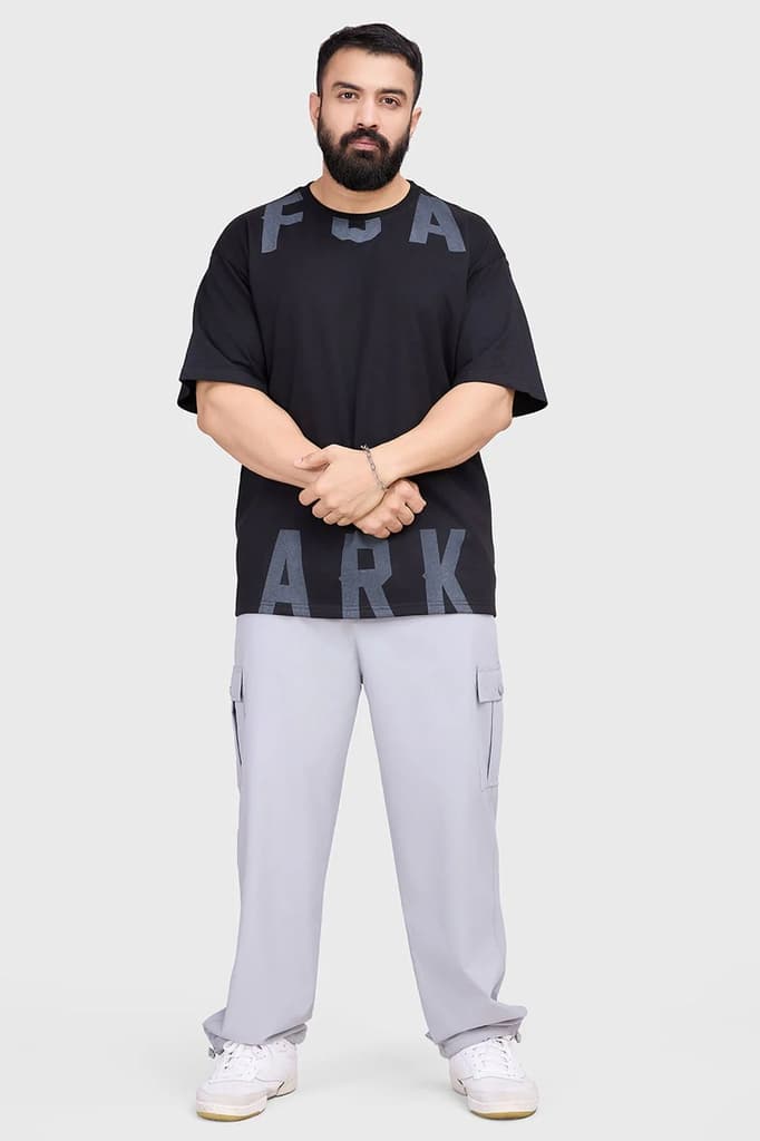Refined Oversized T-shirt Black — photo 2
