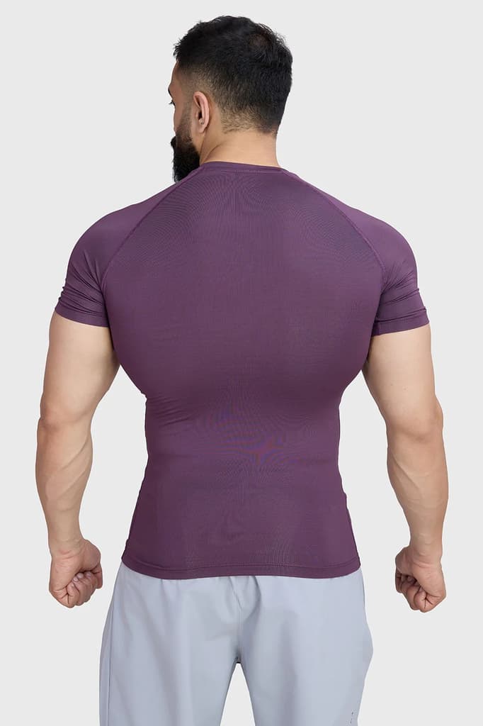 Compression T-shirt Plum — photo 7