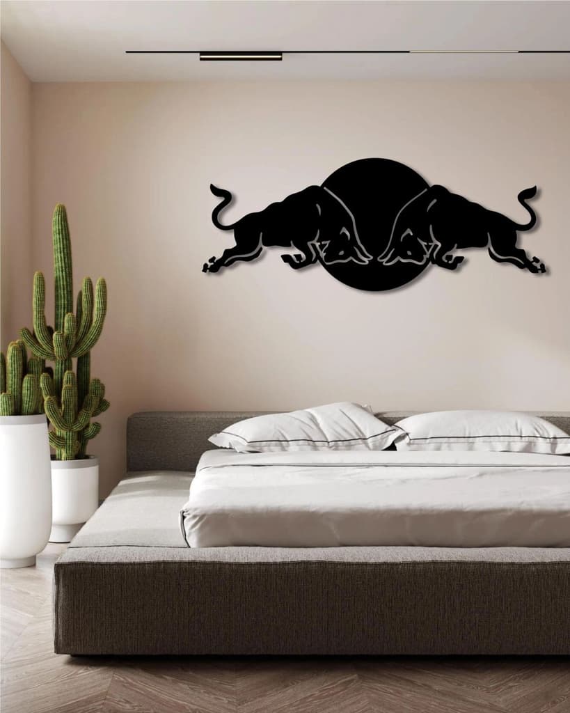 REDBULL F1 TEAM LOGO METAL WALL ART — photo 3