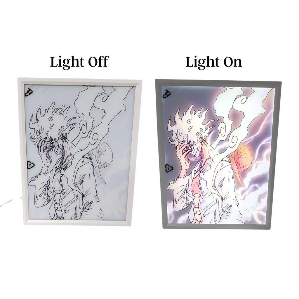 One Piece Light Painting | Luffy Crew LED Light Painting — photo 5