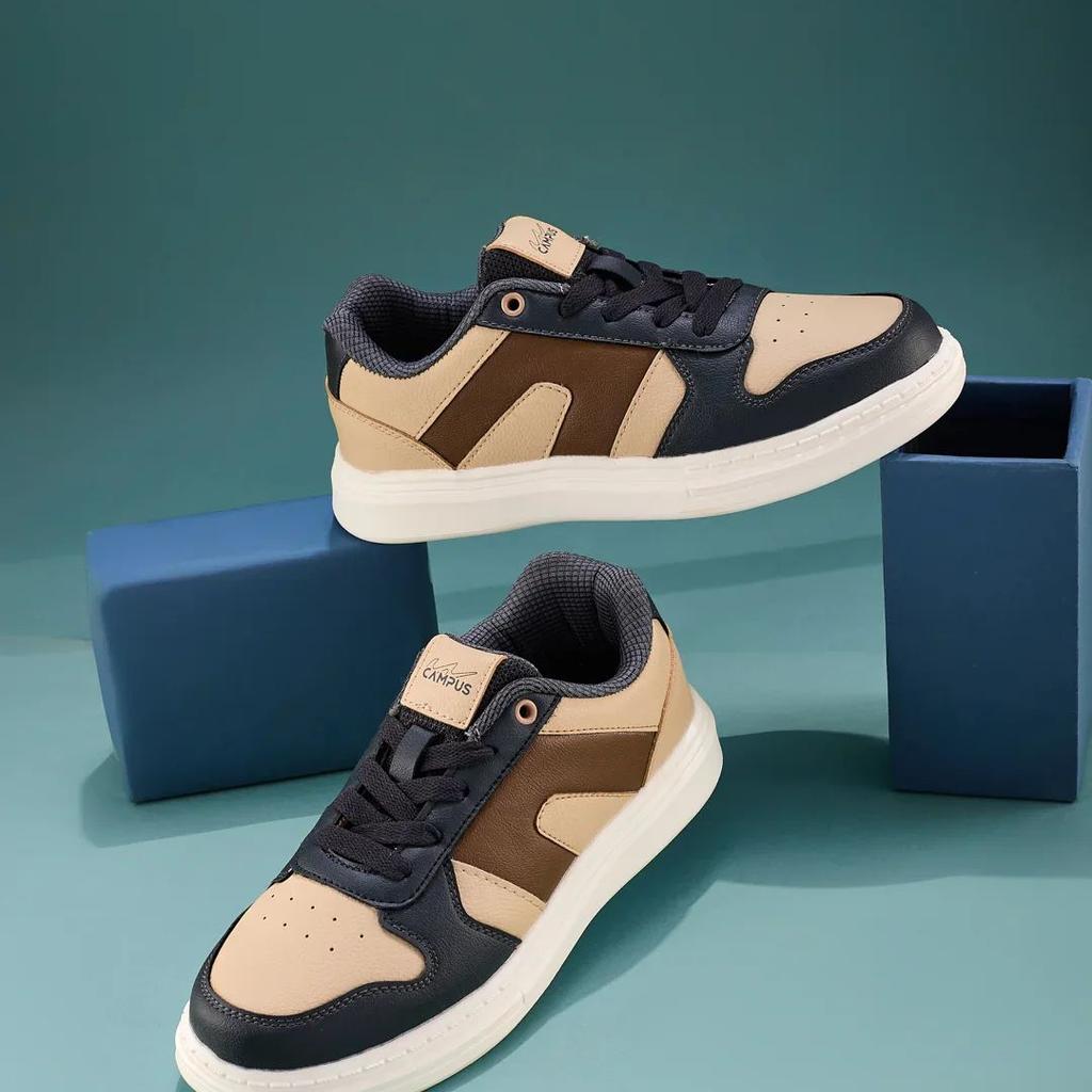 EAGER Beige Child Sneakers
