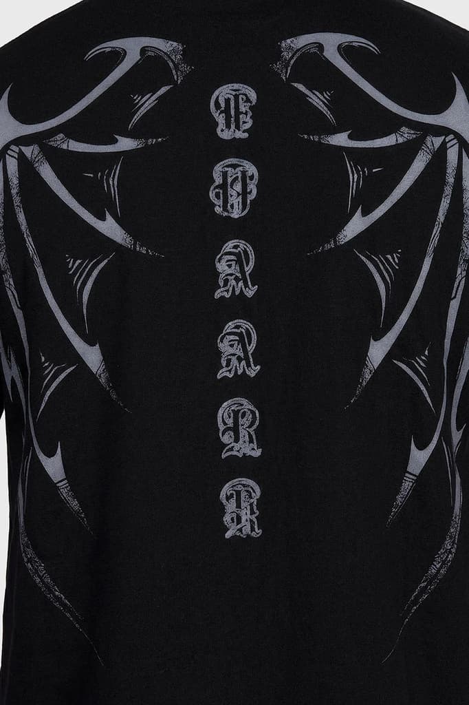Void Angel Oversized T-shirt Black — photo 4