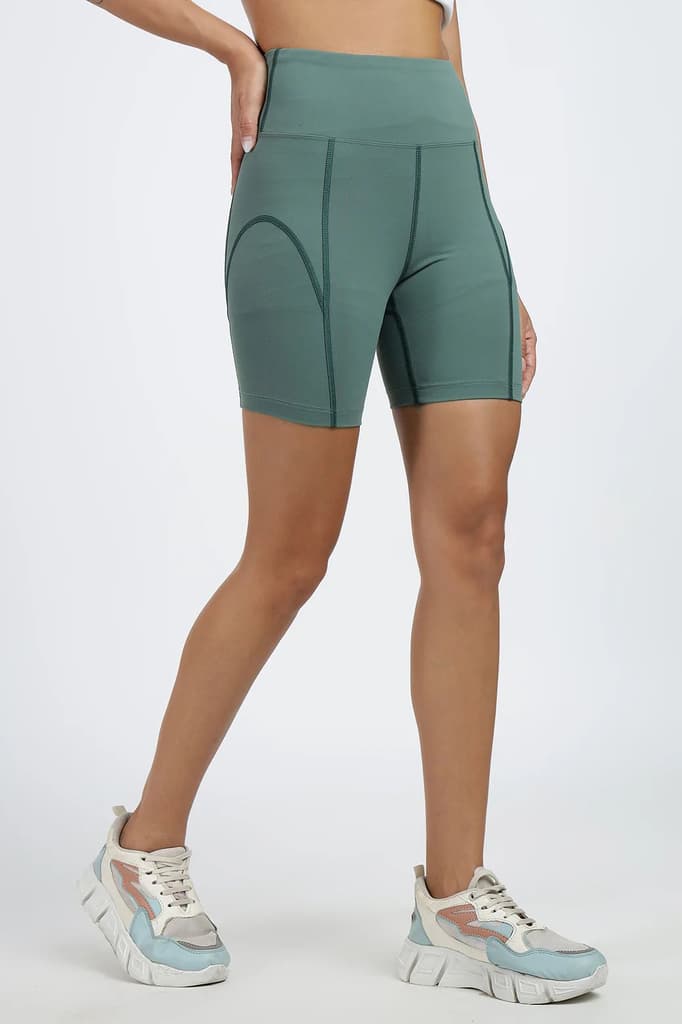 Timeless Nylon Shorts Sage Green — photo 5