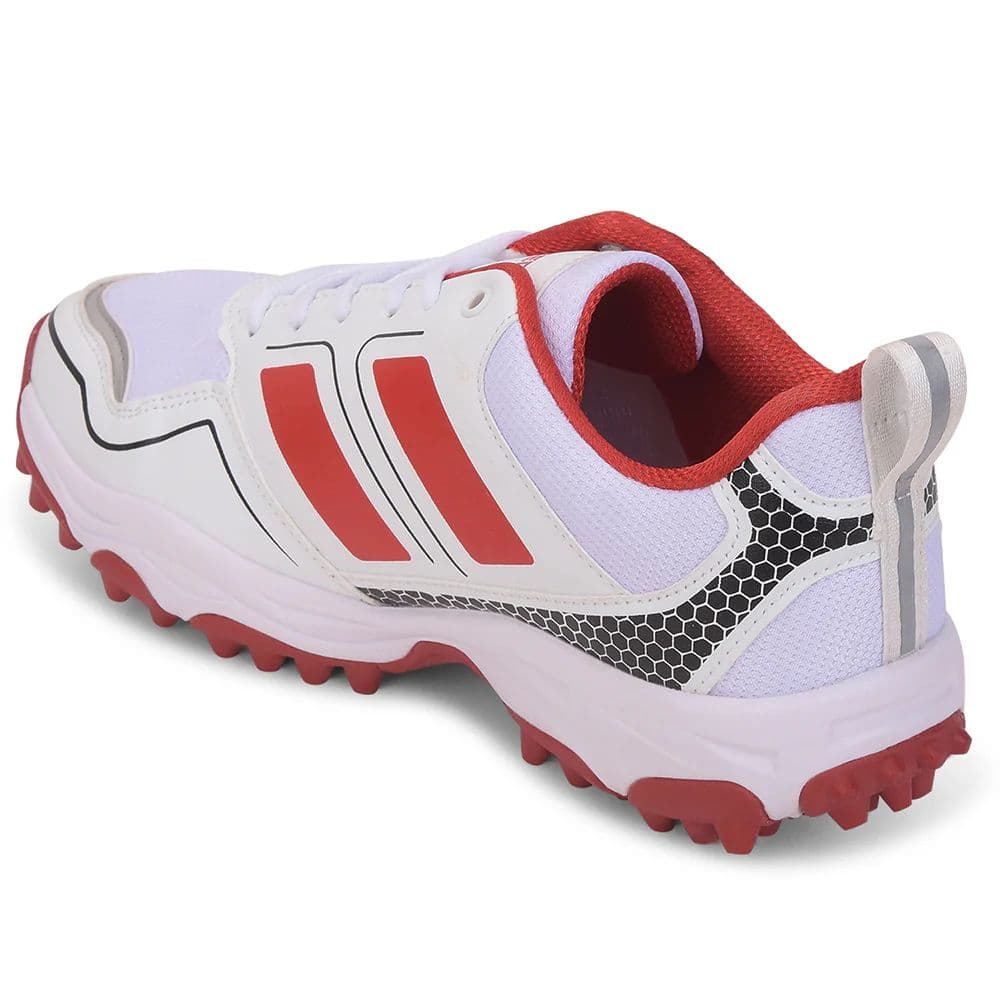 FREEDOM Red Sports Lace-Up Cricket Shoes For Men POWERPLAY By Liberty — photo 6