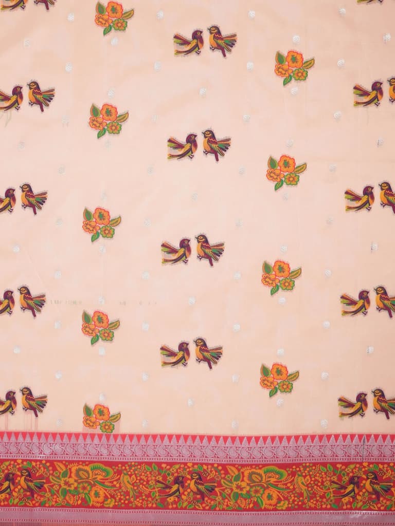 Mimosa Women's Woven Design Banarasi Style Art Silk Saree With Blouse Piece : SA00001992PCFREE — photo 8