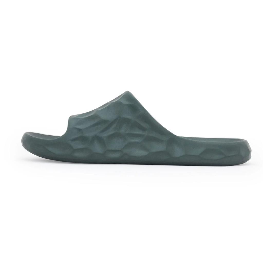 Dark Green Pool Sliders for Men — photo 3