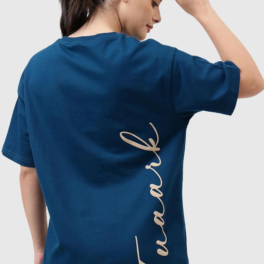 Bold Oversized T-shirt Teal
