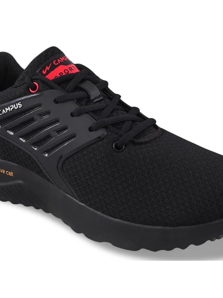 CRYSTA PRO Black Men's Running Shoes — photo 4