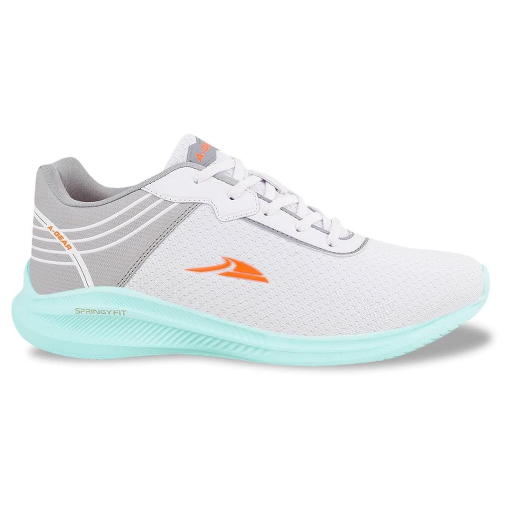 AGR-004 White Men's Sports Shoes