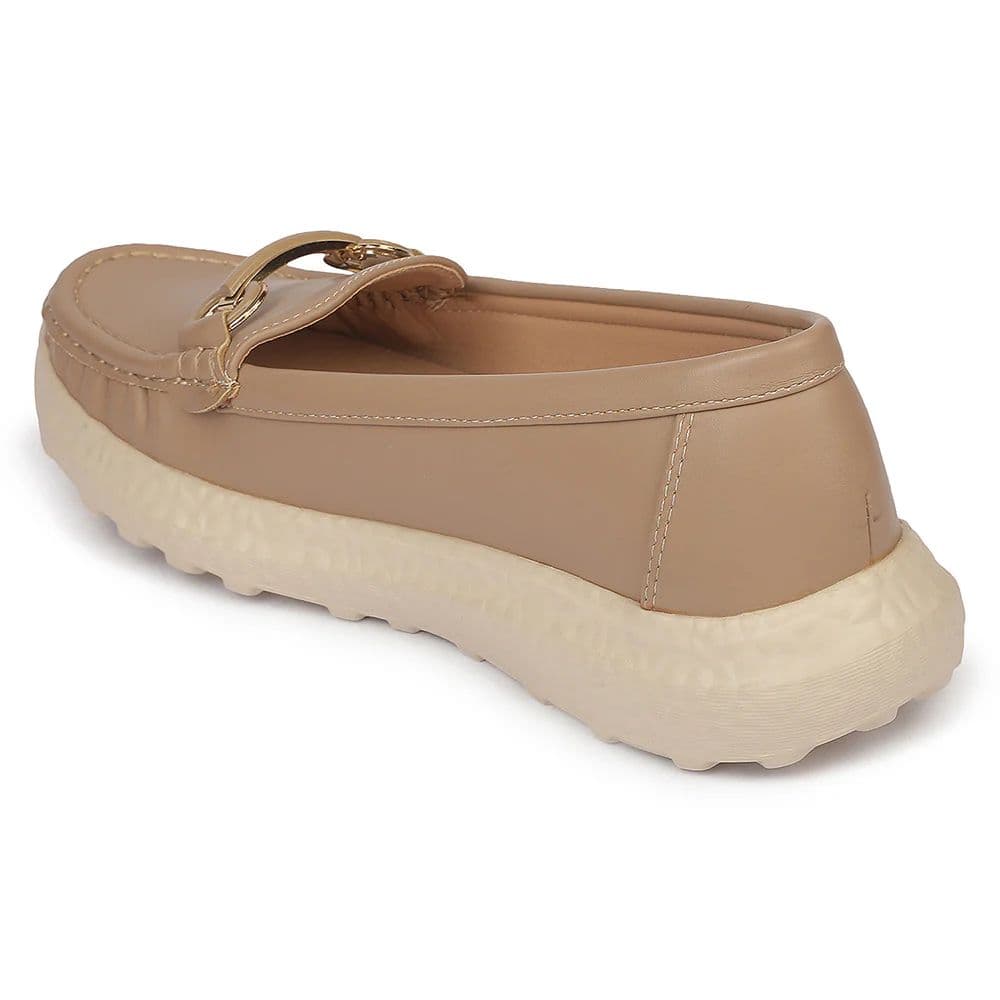 Healers ZQ-FDBL-10 Beige Casual Bellies Shoes for women by Liberty — photo 3
