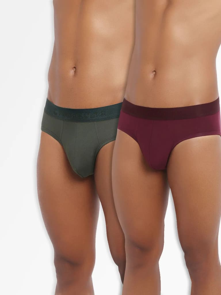 Men's Anti-Bacterial Micro Modal Brief in Solid Waistband (Pack of 2) — photo 8