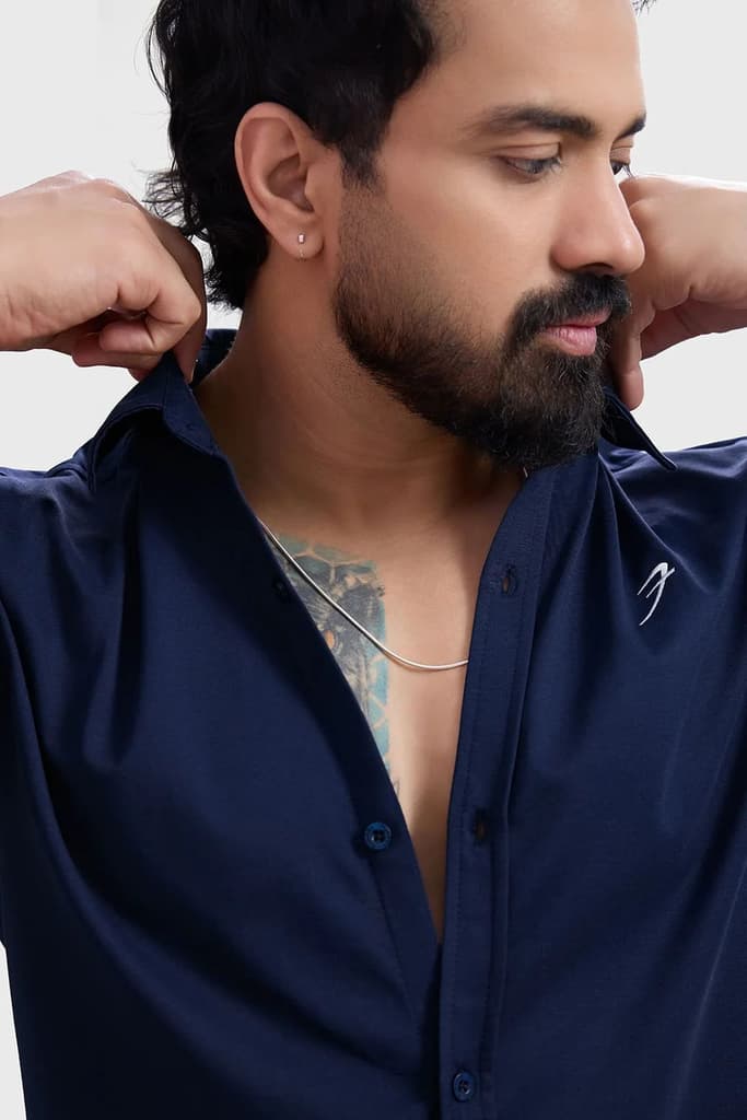 Aero Shirt Navy — photo 4